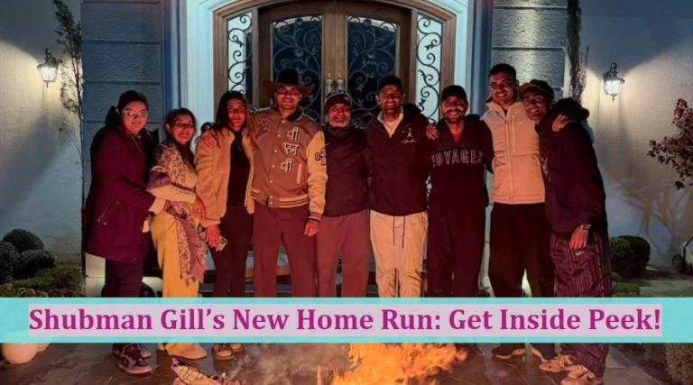 Shubman Gill Fan Mail Address